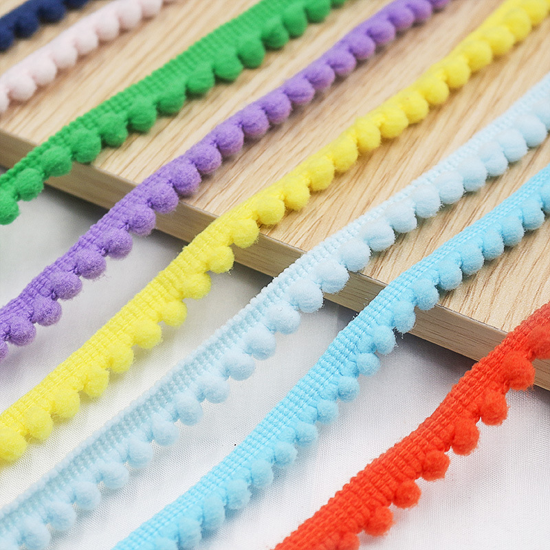 5/10Yards Pom Poms Trim Ball L - Fringe Ribbon Sewing reseña y precio