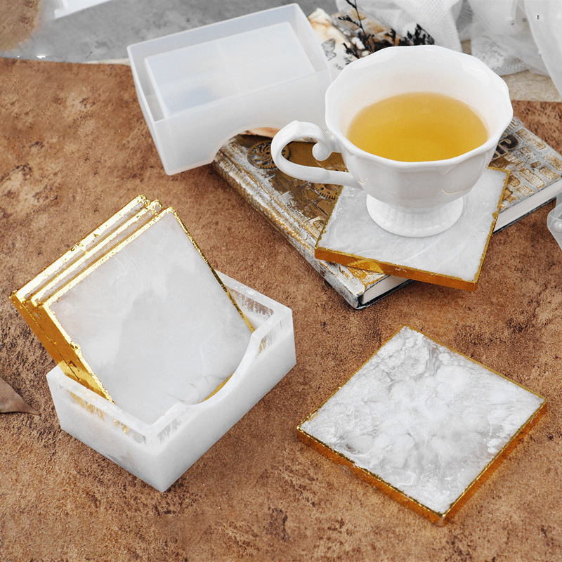 SNASAN Coaster Cup Mat Silicon - Craft Embellishment Storage reseña y precio