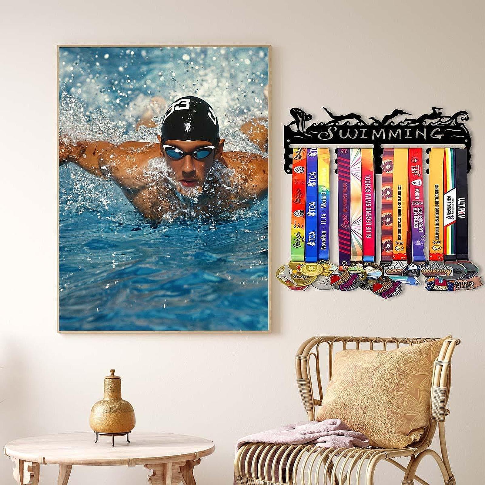 Medal Display Hanger Organizer - Organza Ribbon Spool reseña y precio