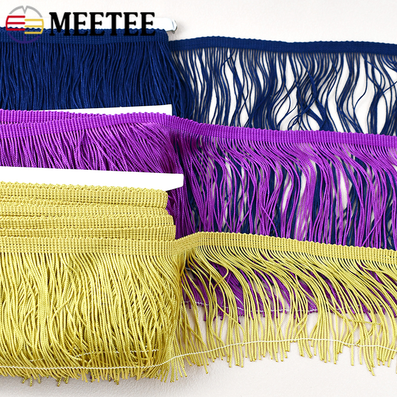 5Yards Meetee 10/15/20/30cm Ta - Beaded Trim Fringe reseña y precio