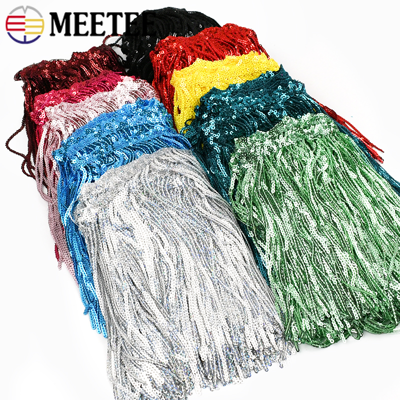 1-5Yards 17cm Latin DanceFring - Fringe Ribbon Sewing reseña y precio