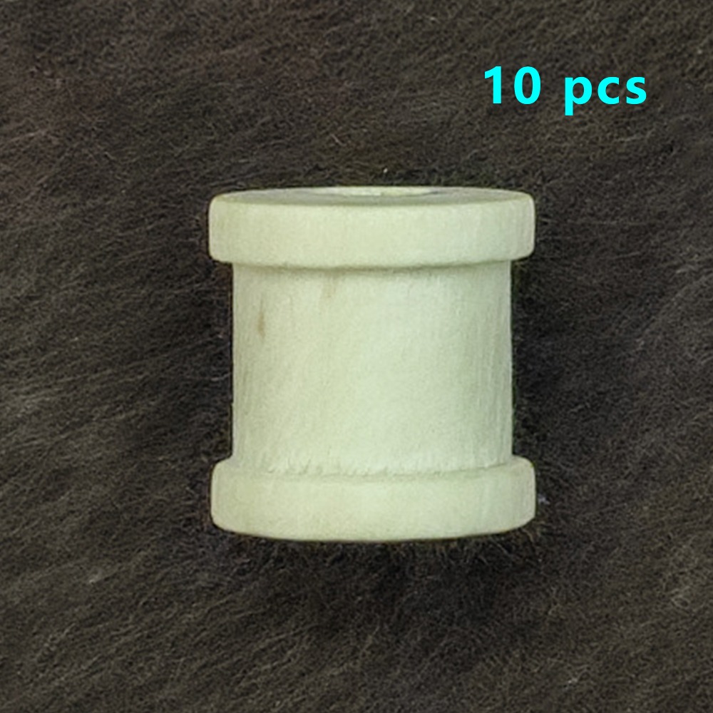 5/10PCS Wooden Bobbins Spools  - Organza Ribbon Spool reseña y precio