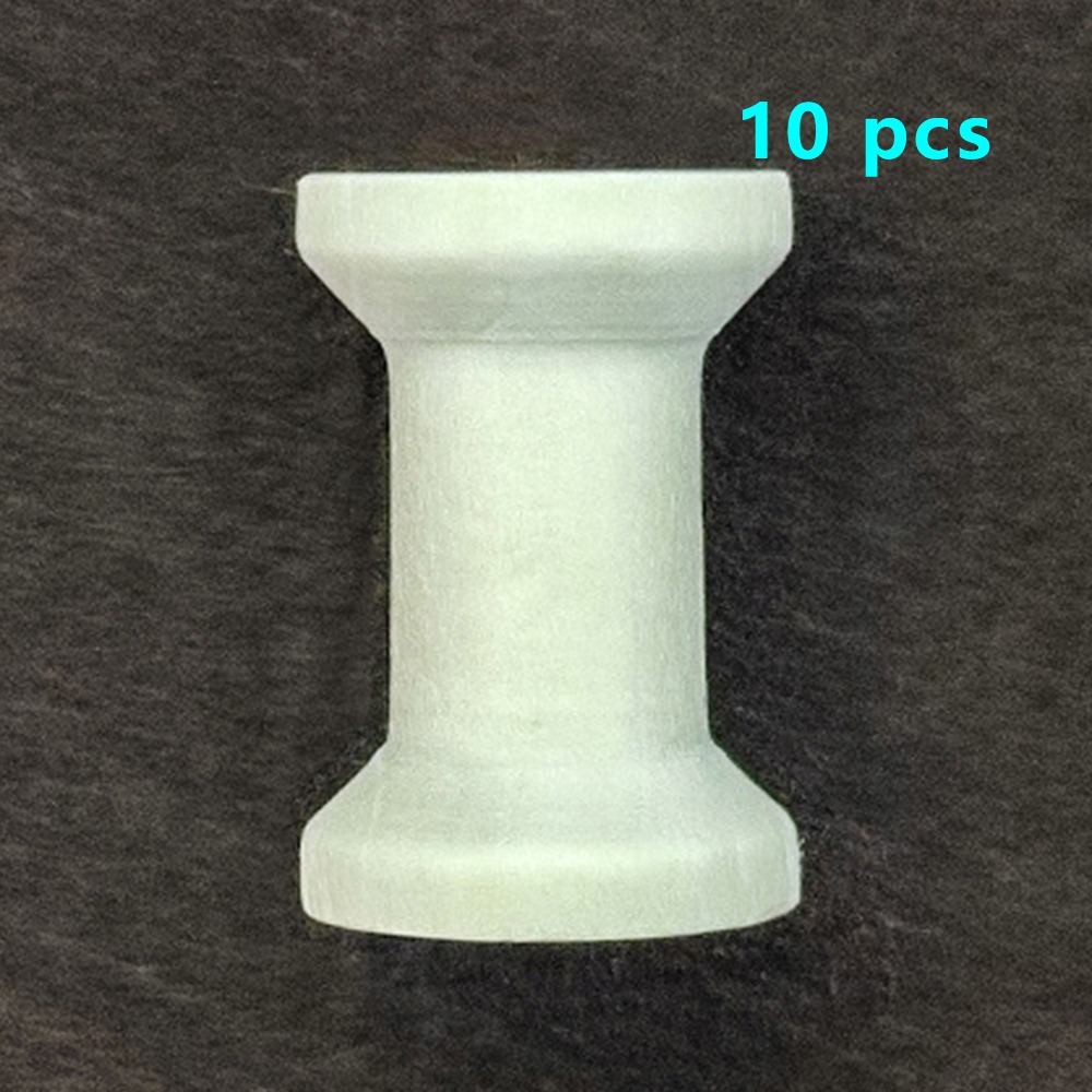 5/10PCS Wooden Bobbins Spools  - Organza Ribbon Spool reseña y precio