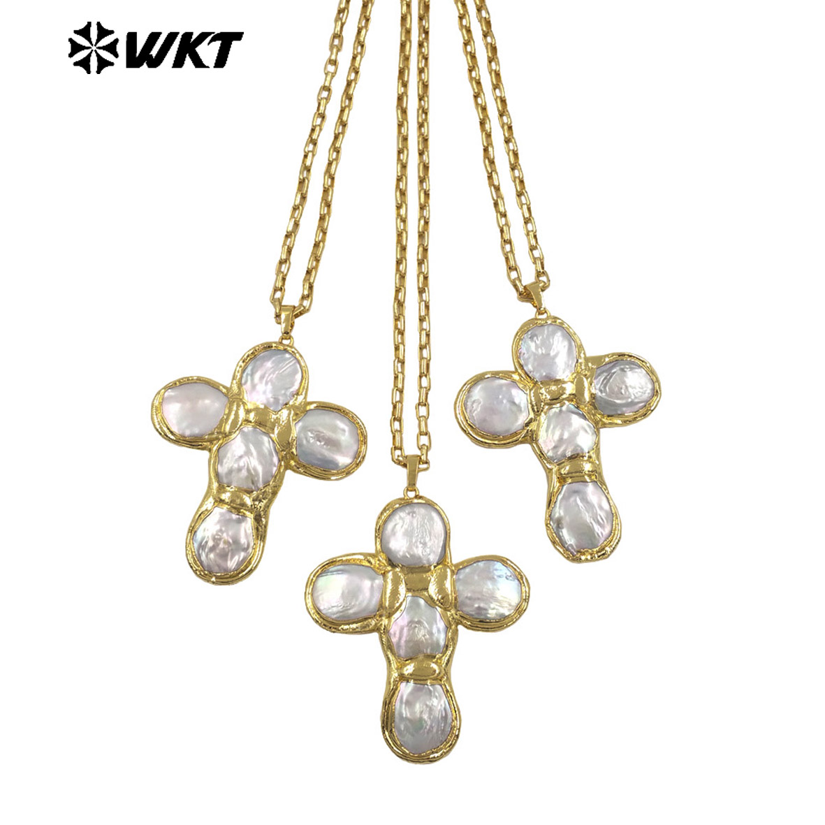 WT-JN349 Newest Design Natural - Pearl Trim Chain reseña y precio