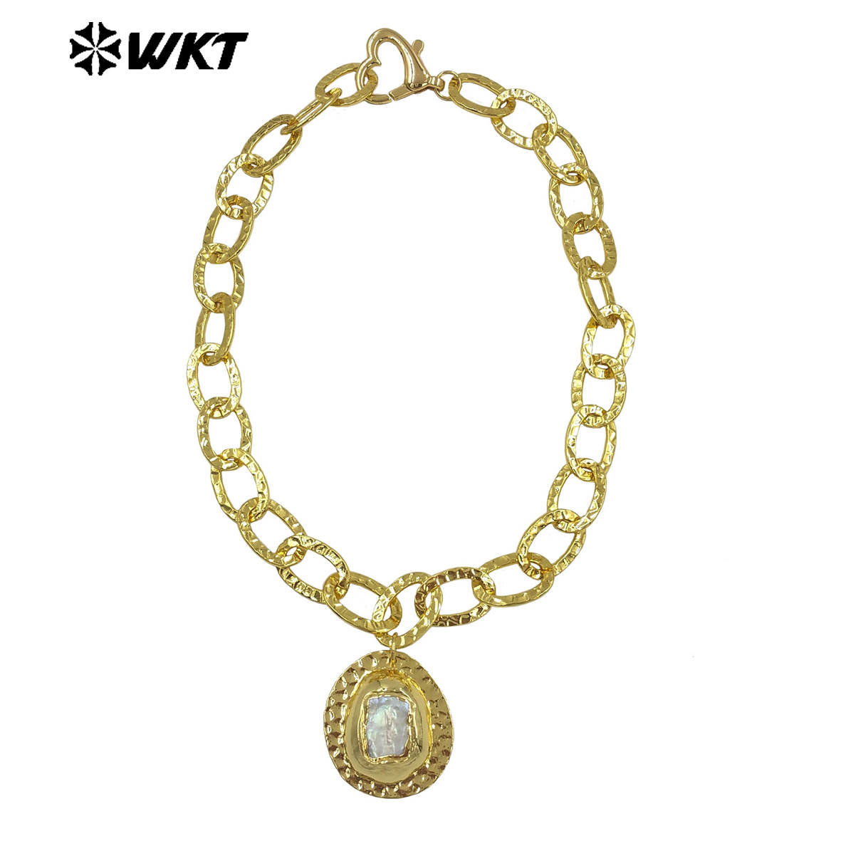 WT-JN367 Newest Handmake Creat - Pearl Trim Chain reseña y precio