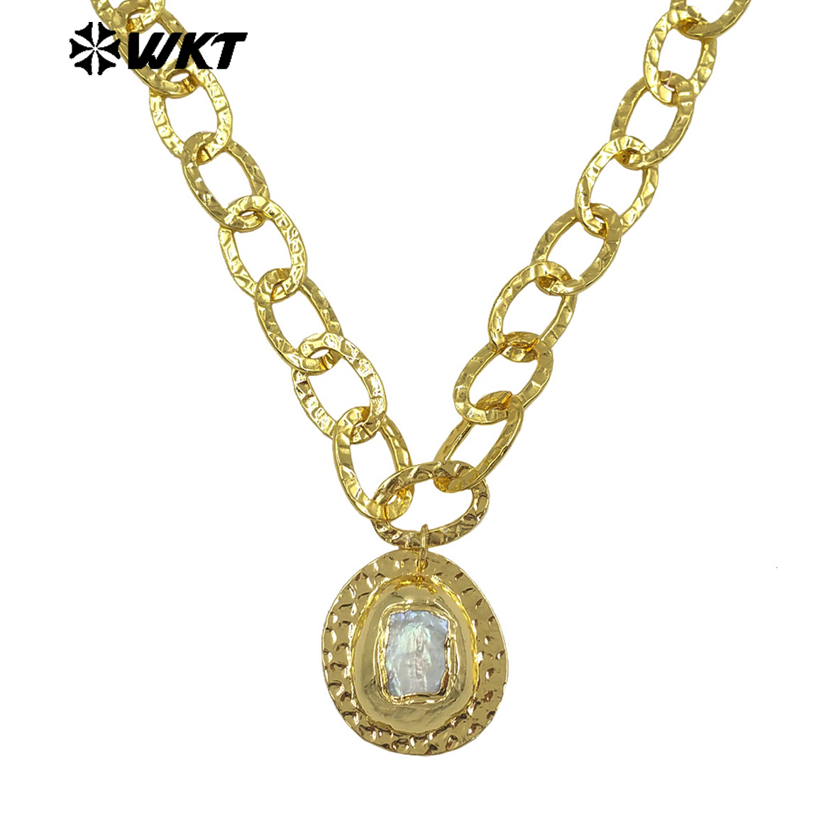 WT-JN367 Newest Handmake Creat - Pearl Trim Chain reseña y precio