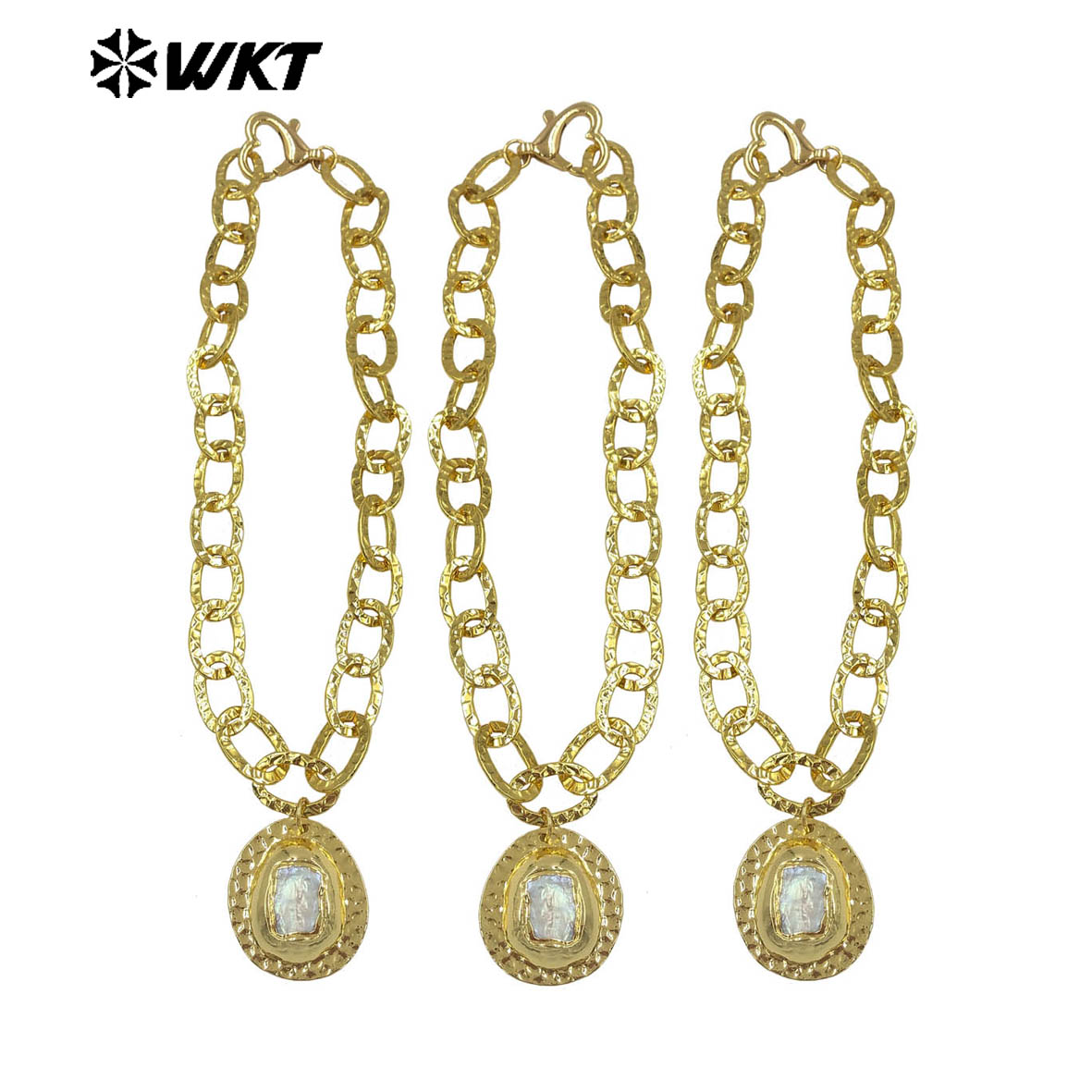 WT-JN367 Newest Handmake Creat - Pearl Trim Chain reseña y precio