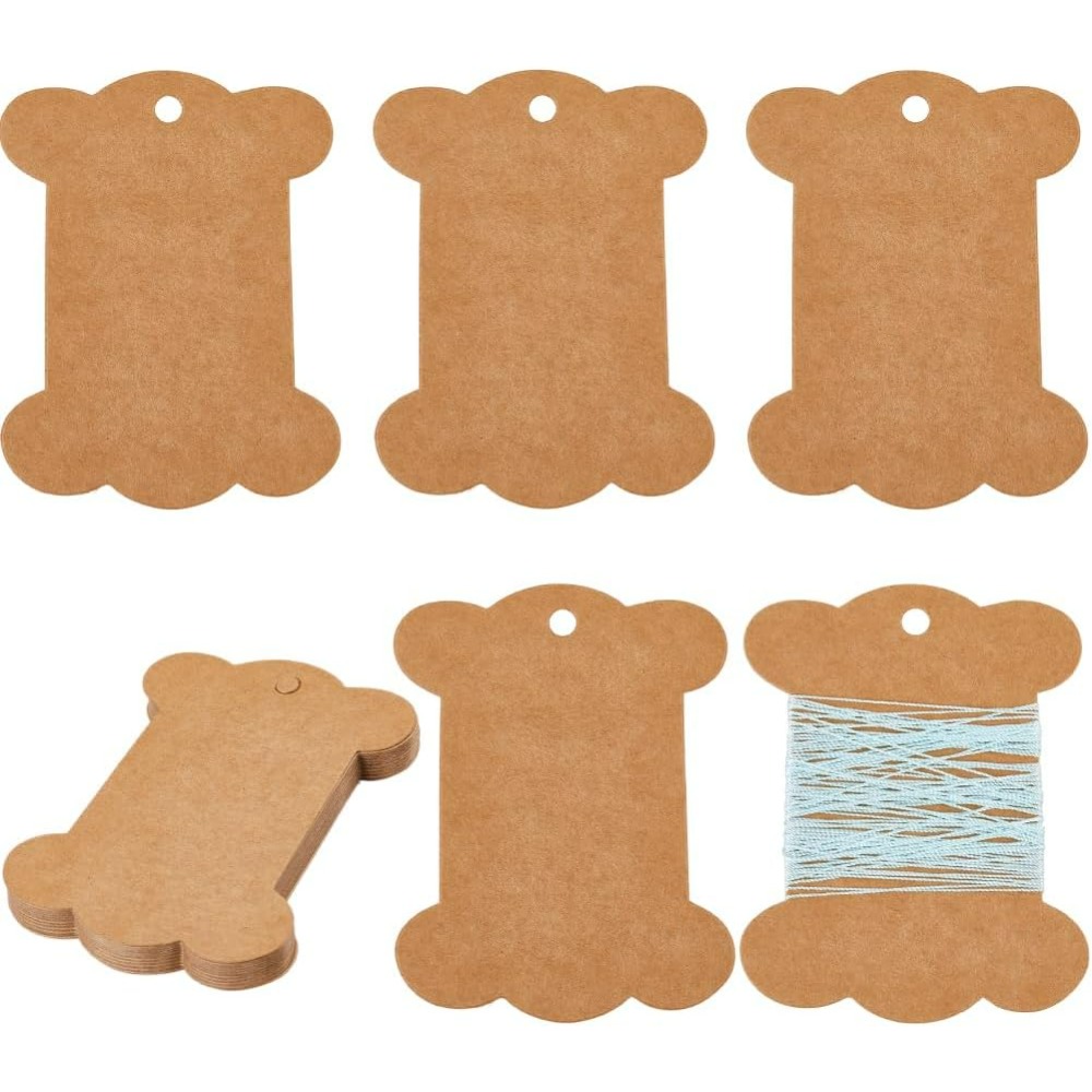 80Pcs Embroidery Thread Cardbo - Organza Ribbon Spool reseña y precio