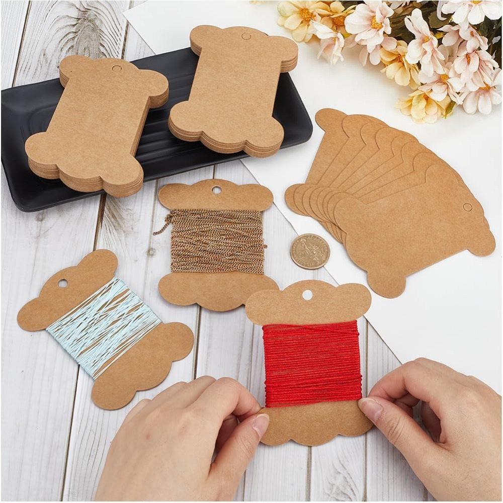 80Pcs Embroidery Thread Cardbo - Organza Ribbon Spool reseña y precio