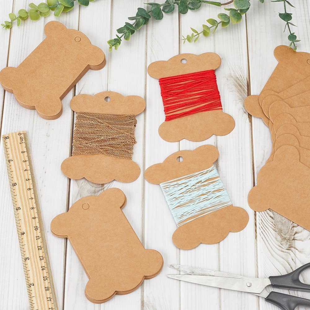 80Pcs Embroidery Thread Cardbo - Organza Ribbon Spool reseña y precio