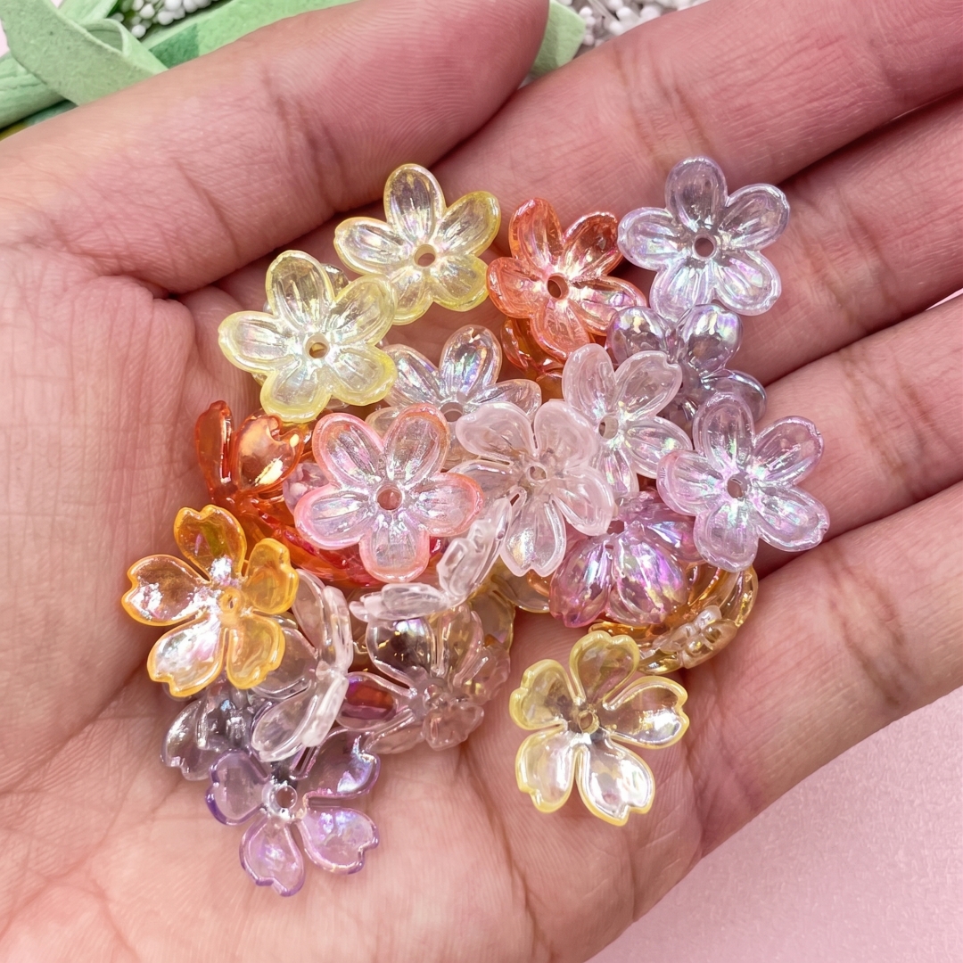 100Pcs/lot 12mm Colorful Lumin - Embellishment Crafts reseña y precio