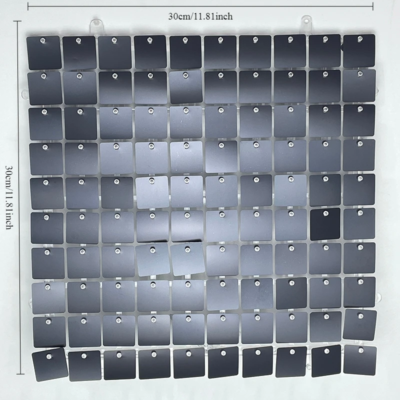 54pcs Shimmer Wall Backdrop Se - Sequin Fabric Panel reseña y precio