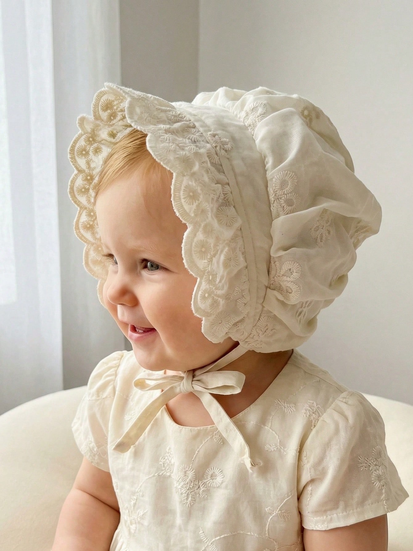 1pcs 6-18M Baby Girls White La - Embroidery Embellishments reseña y precio