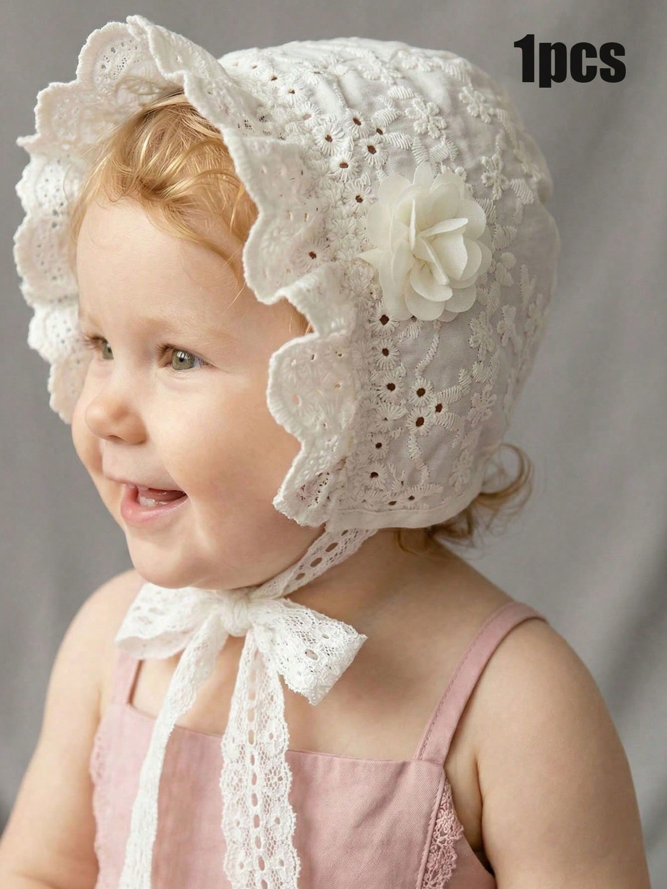 1pcs 6-18M Baby Girls White La - Embroidery Embellishments reseña y precio