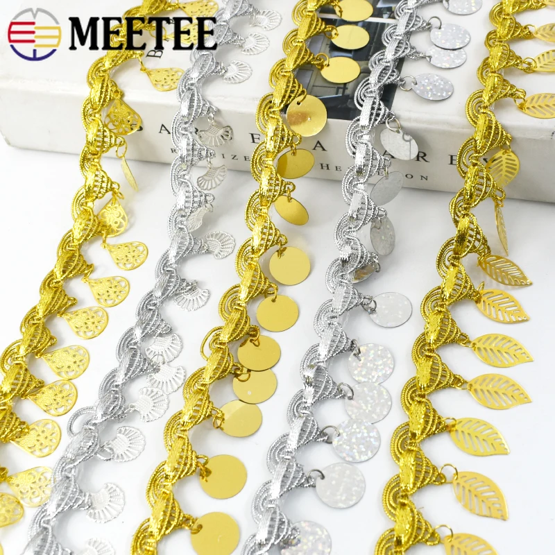 10Yards 3-5.5cm Sequin Tassel  - Fringe Ribbon Sewing reseña y precio