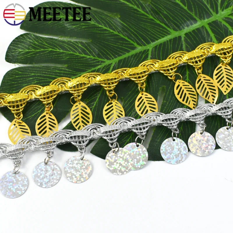 10Yards 3-5.5cm Sequin Tassel  - Fringe Ribbon Sewing reseña y precio