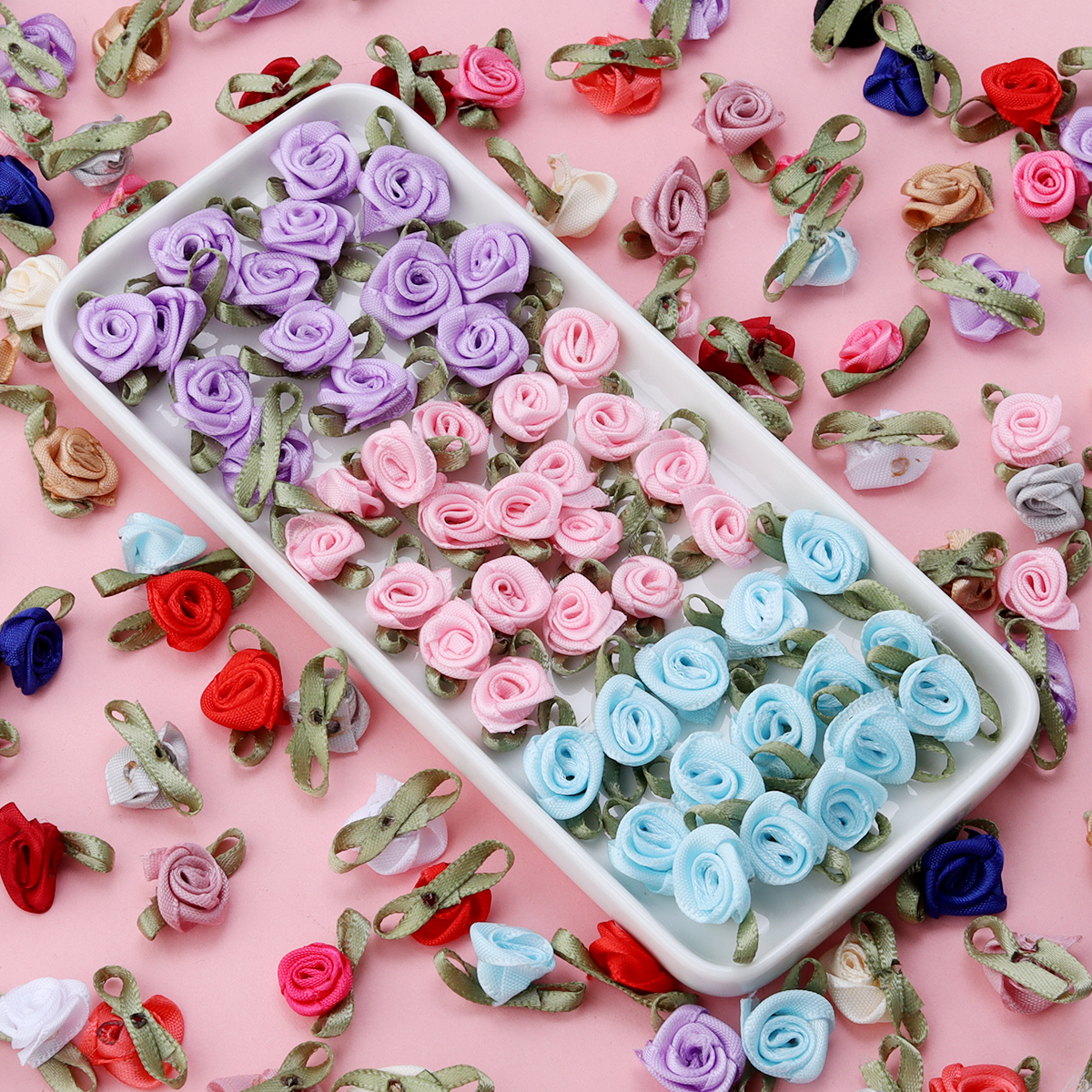 50Pcs 1.5x2.5cm 18 Colors For  - Embellishment Crafts reseña y precio