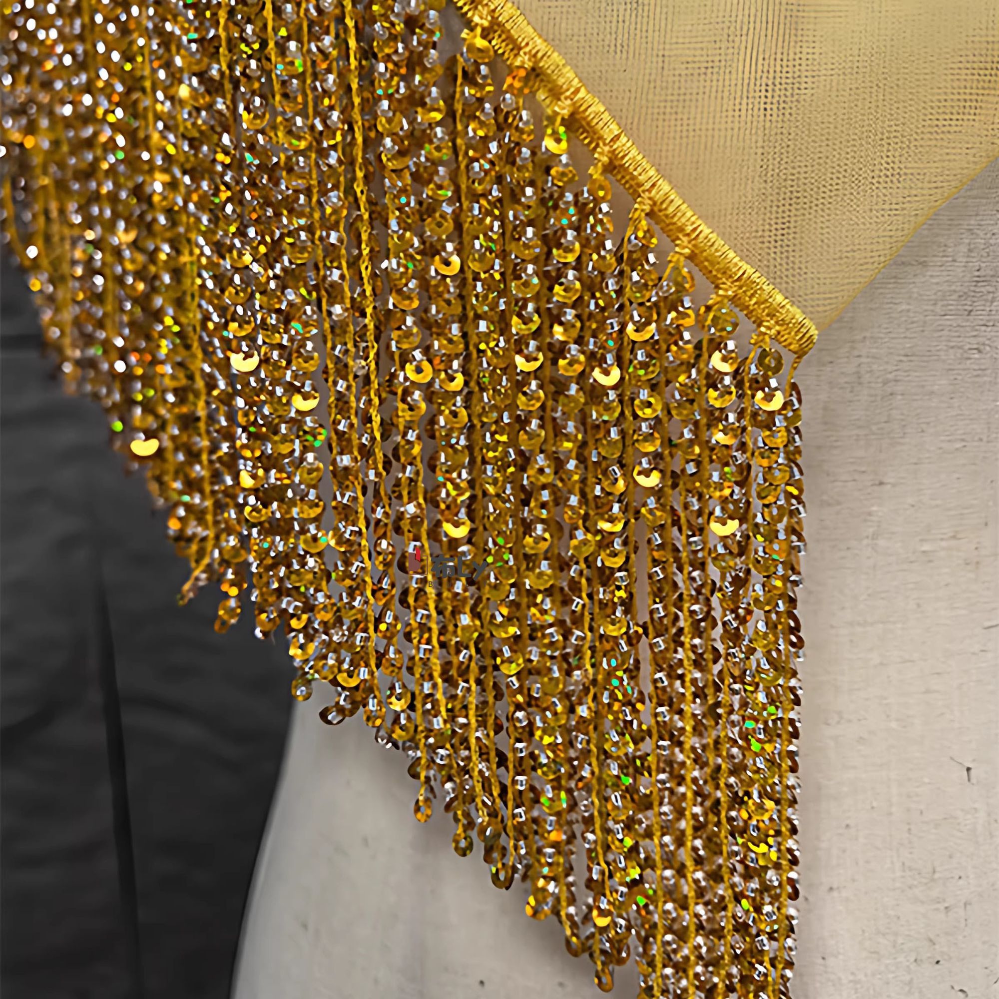 15cm Beaded Sequin Tassel Frin - Tassel Fringe Trim reseña y precio