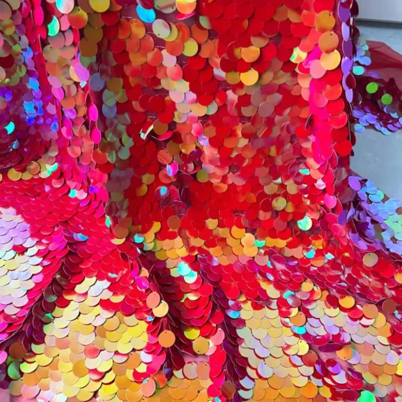 Encrypted Crystal Sequin Fabri - Crystal Mesh Fabric reseña y precio