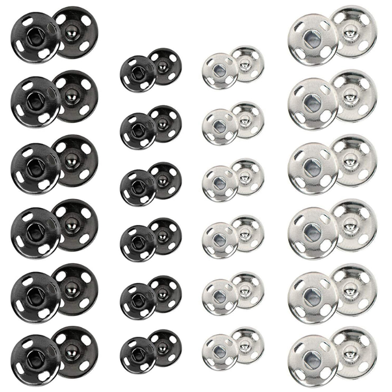 10/50 Set 8-10mm Metal Sew-on  - Iron On Stud Set reseña y precio