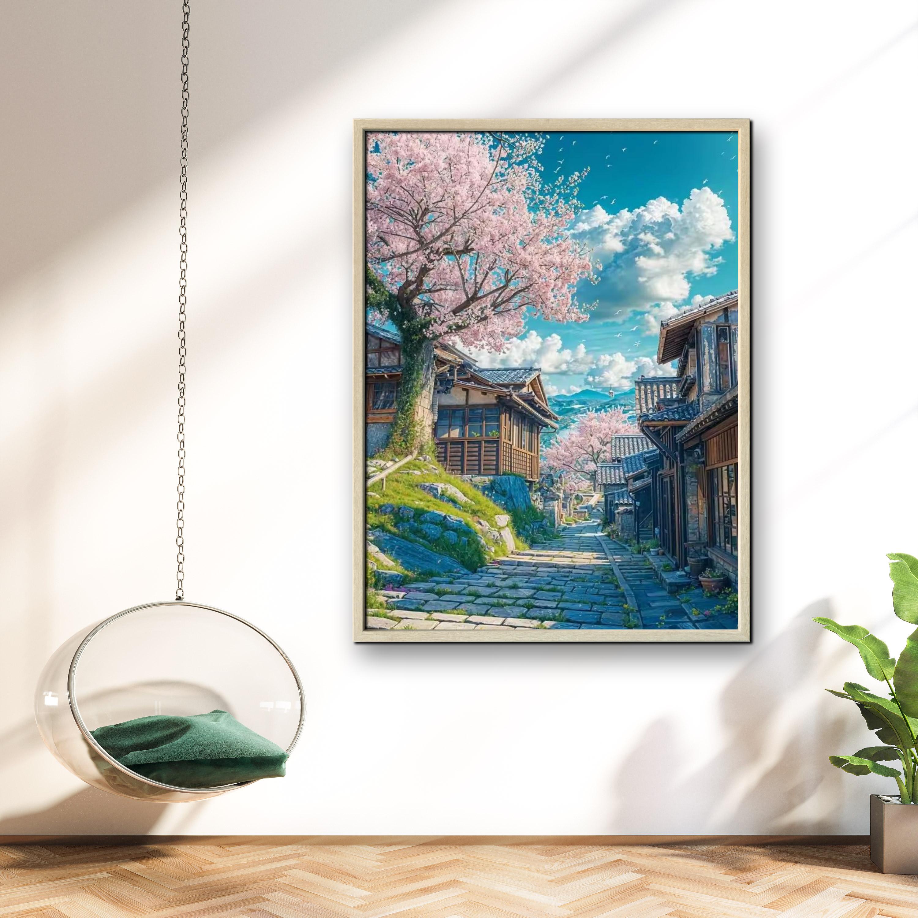 1PC frameless Japanese Cherry  - Embroidery Embellishments reseña y precio