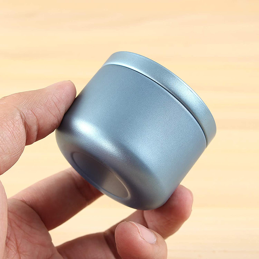 Tea Can with Airtight Lids Tin - Craft Embellishment Storage reseña y precio