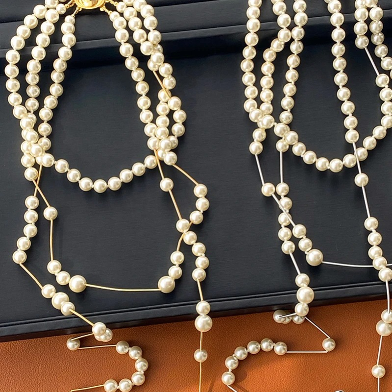 Hot Europe Designer Pearl Gold - Pearl Trim Chain reseña y precio