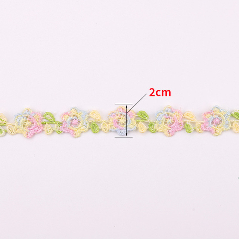1/3/5Y Colorful Plum Bossom Fl - Lace Ribbon Trim reseña y precio