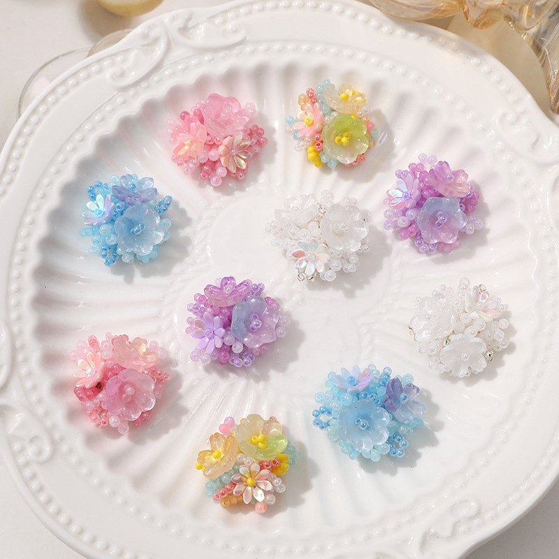 2pcs Crystal Flower Patches fo - Applique Patch Flower reseña y precio