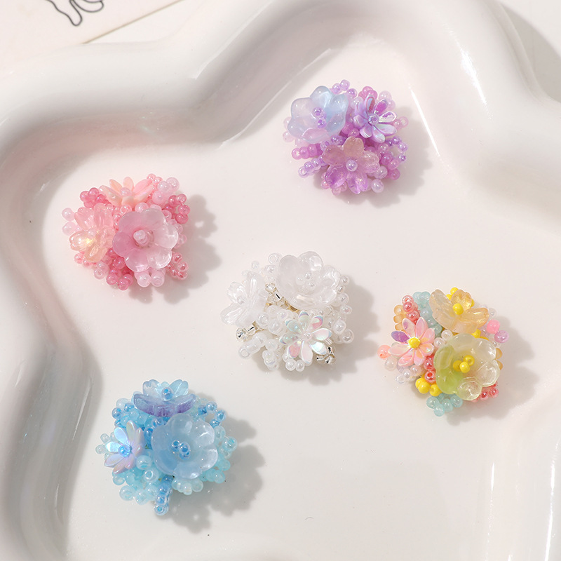 2pcs Crystal Flower Patches fo - Applique Patch Flower reseña y precio