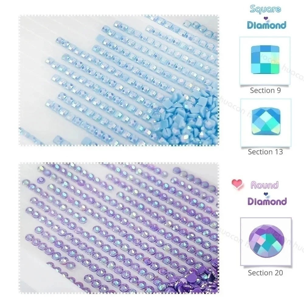 Frameless, Diamond Embroidery  - Embroidery Embellishments reseña y precio