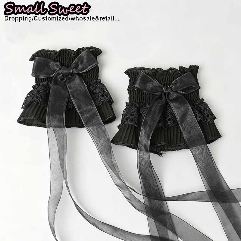 Women Y2K Yami Kawaii Girl Lac - Lace Ribbon Trim reseña y precio