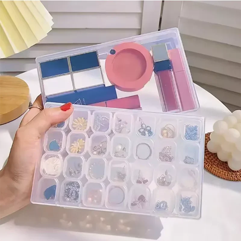 28 grid diamond painting tool  - Craft Embellishment Storage reseña y precio