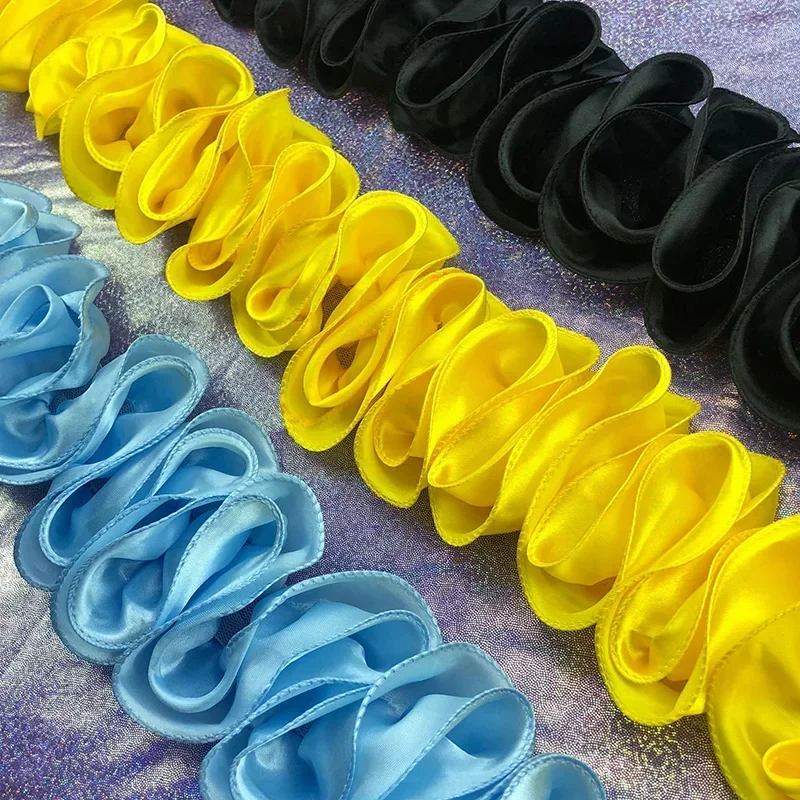 5Yards Pleated Ruffled Trim Sh - Fringe Ribbon Sewing reseña y precio