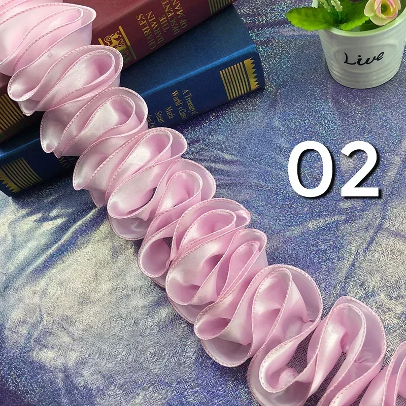 5Yards Pleated Ruffled Trim Sh - Fringe Ribbon Sewing reseña y precio